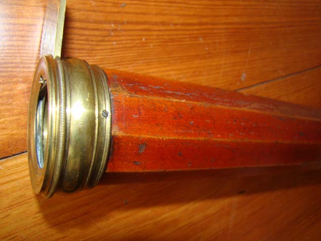 An 18th century English ten-sided single-draw telescope circa 1750-1780 — image 2